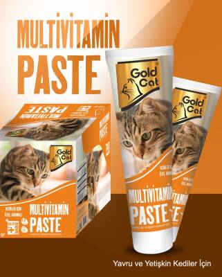 GOLDCAT MULTİVİTAMİN PASTE 100 GR 12'li - 1