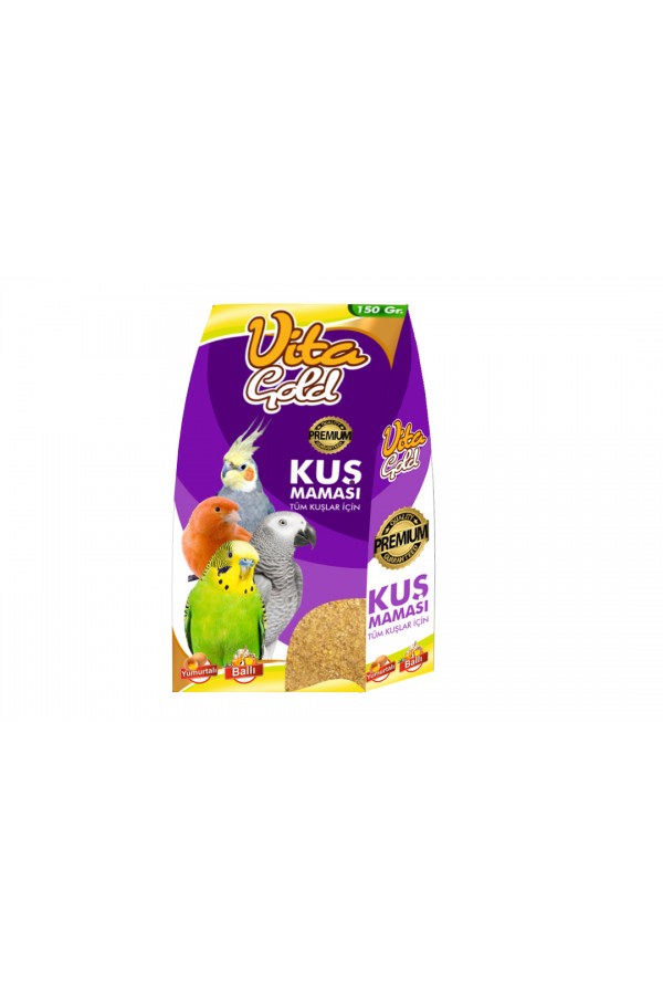 VİTAGOLD KUŞ MAMASI 150 GR 12'li