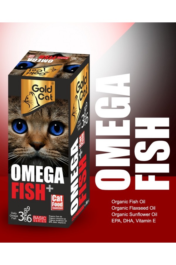 GOLD CAT OMEGA FİSH CAT 100 ML BASIC SERIES 6'lI