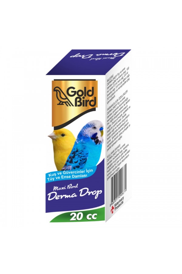 GOLD BİRD DERMA DROP 20 cc 12'li
