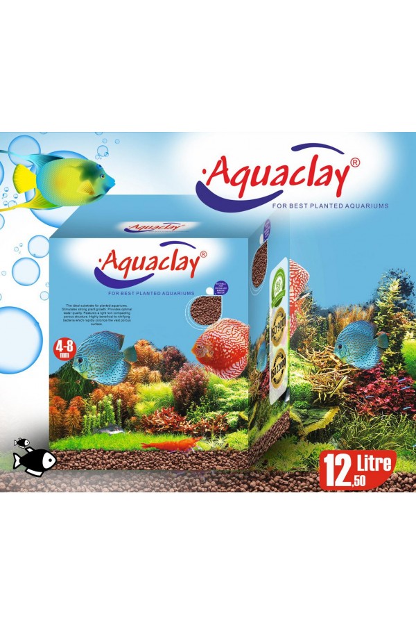 AQUACLAY FOR BEST PLANTED AQUARIUMS 12.50 LT  1-4 mm