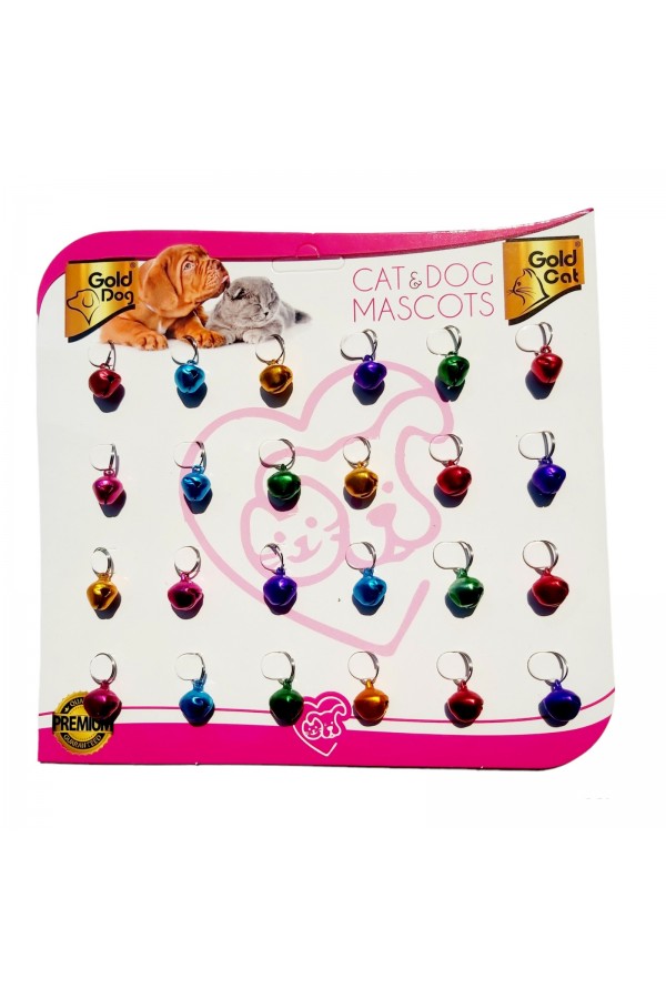 GOLD CAT MASKOT ZİL 24'lü (1 PAKET)