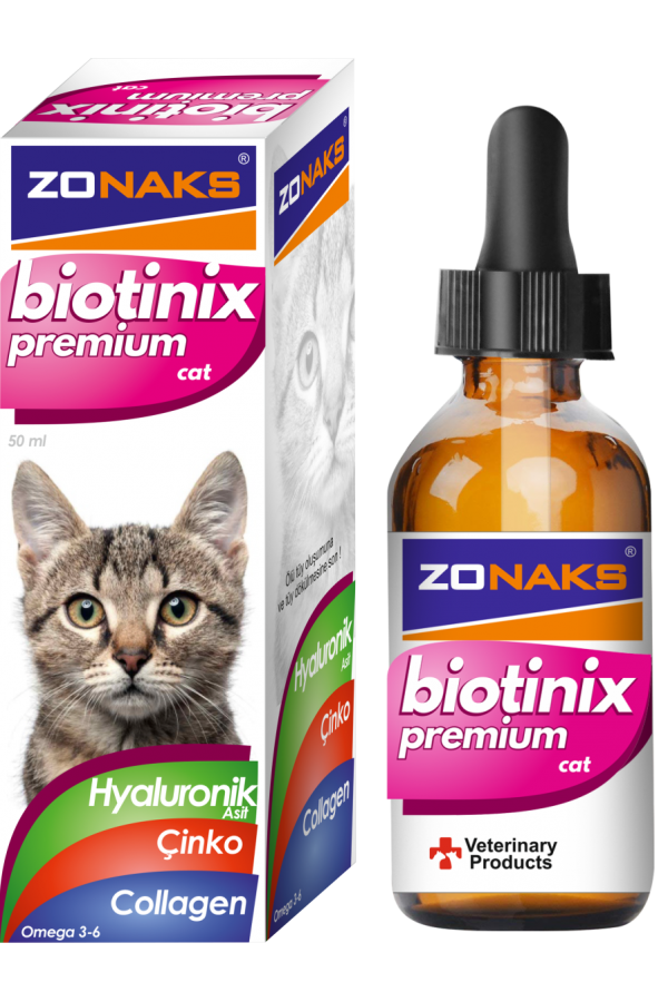ZONAKS BİOTİNİX PREMİUM CAT PLUS 50 ML 12'li