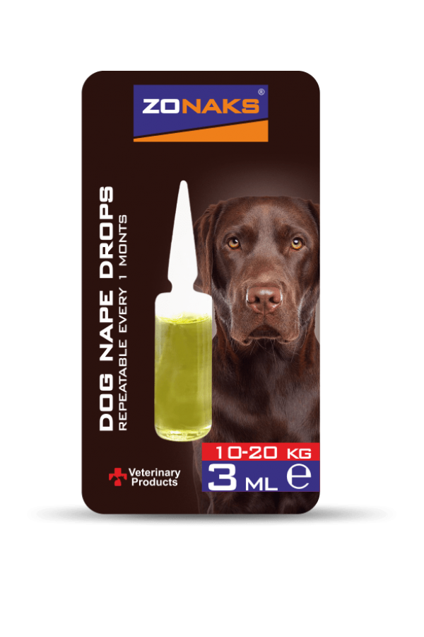 ZONAKS DOG NAPE DROPS 3 ML 12'li
