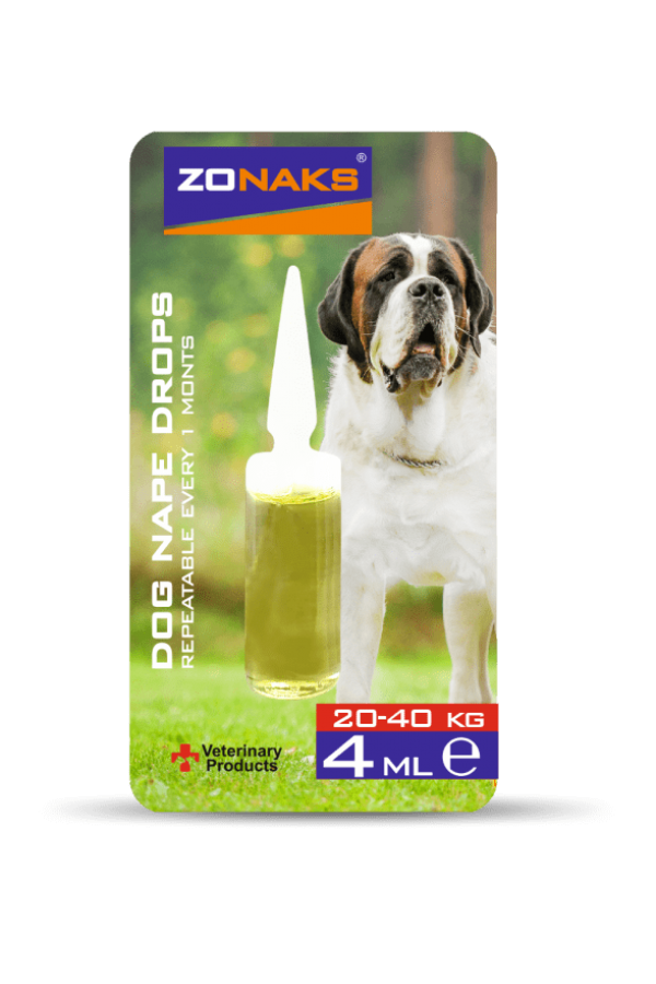 ZONAKS DOG NAPE DROPS 4 ML 12'li