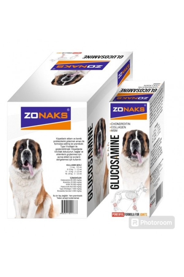 ZONAKS GLUCOSAMINE DOG 100 ML 6'lı
