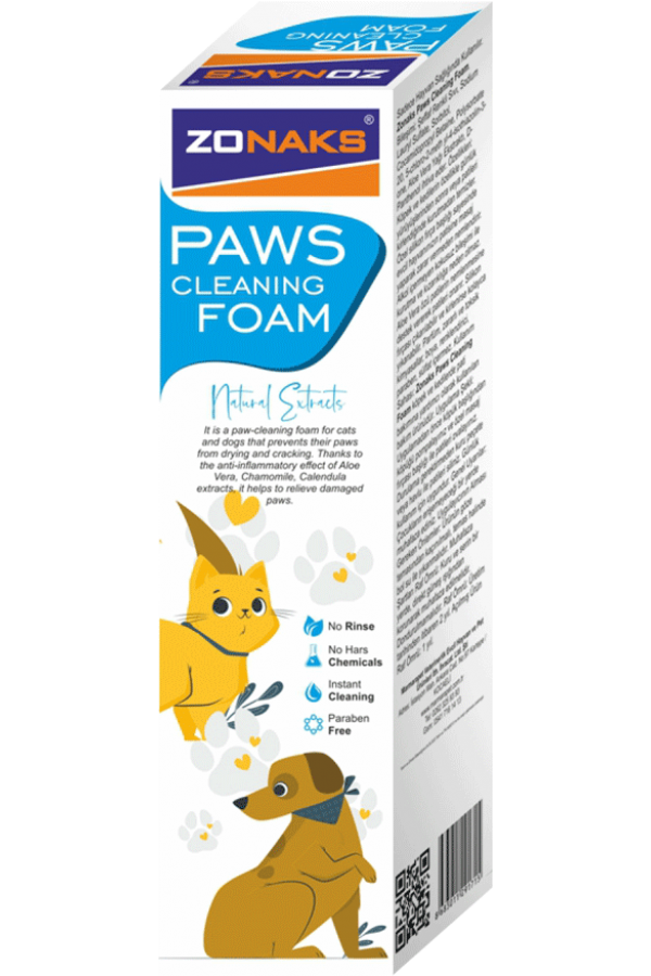 ZONAKS PAWS CLEANİNG FOAM 150 ml