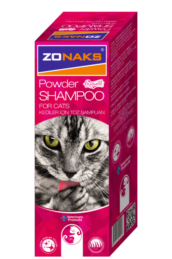 ZONAKS POWDER SHAMPOO CAT 125 GR