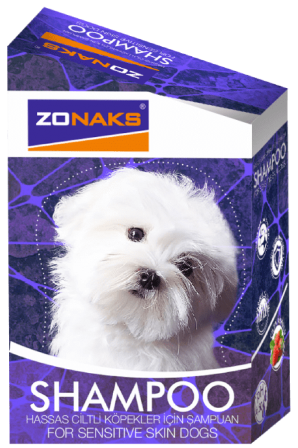 ZONAKS FOR SENSTIVE SKIN DOGS SHAMPOO 20 X 10 ML 6'lı