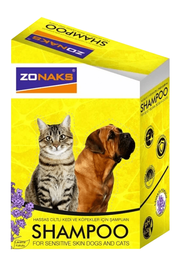 ZONAKS FOR SENSITIVE SKIN DOG & CAT SHAMPOO 20 X 10 ML 6'lı 