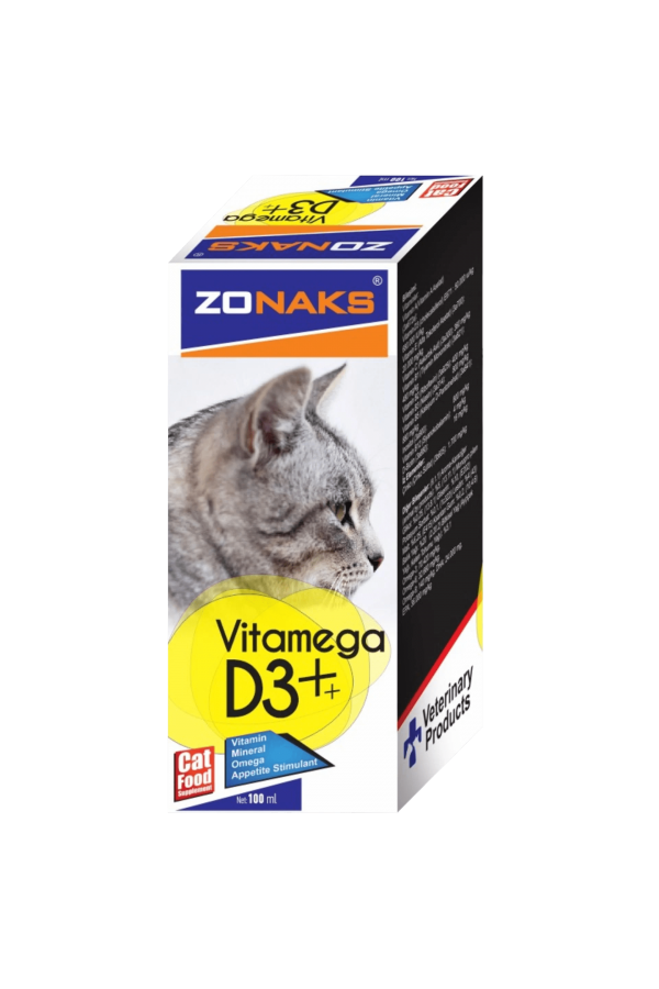 ZONAKS VITAMEGA D3 CAT 100 ML 6'lı