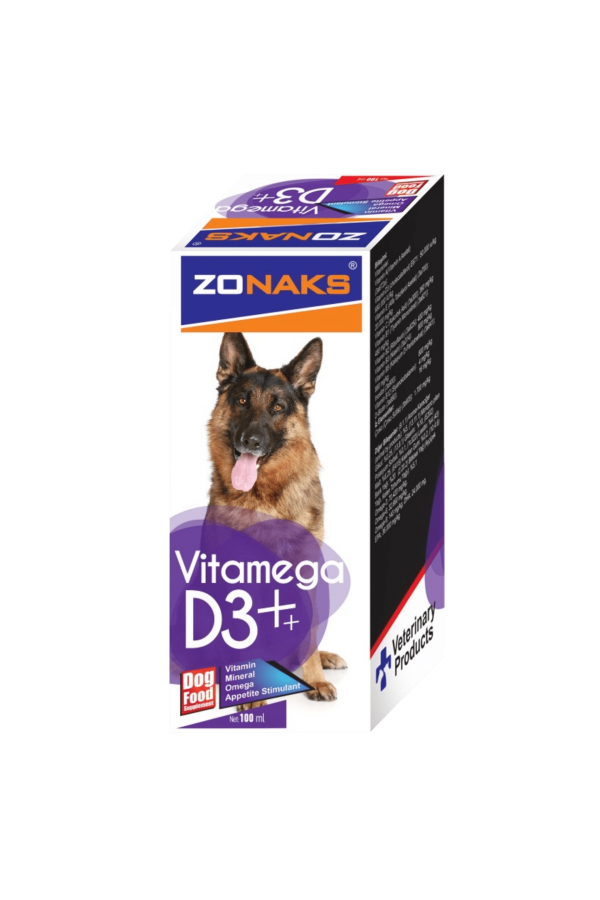 ZONAKS VITAMEGA D3 DOG 100 ML 6'lı