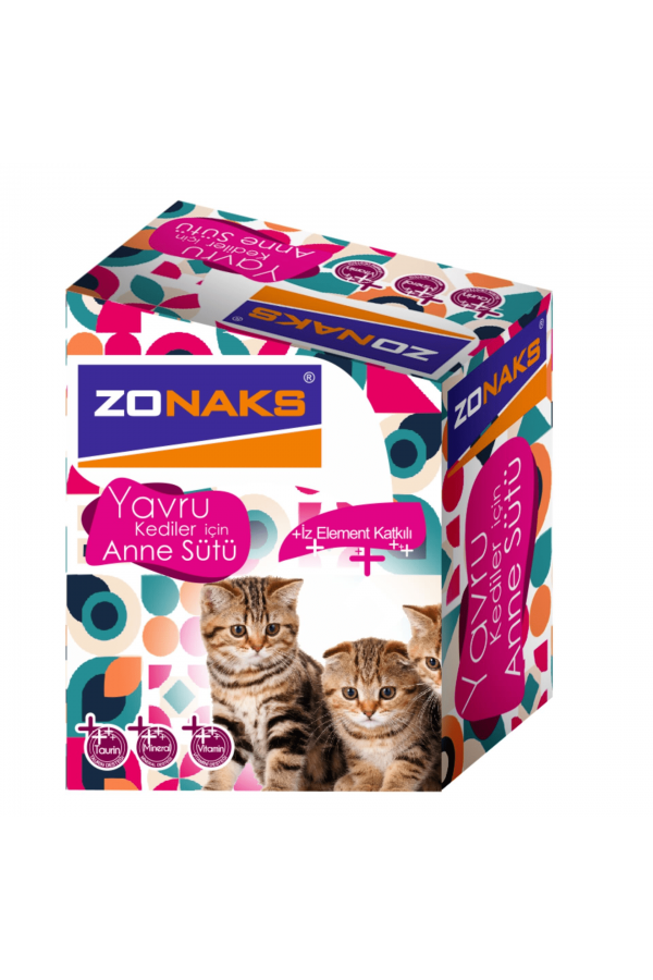ZONAKS MILK POWDER FOR KITTEN 14X15 GR 6'lı