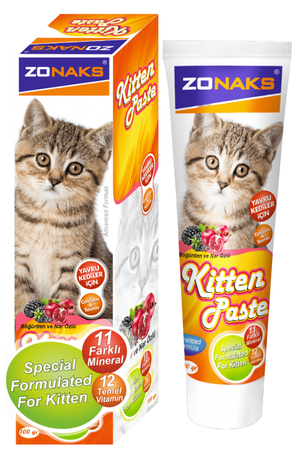 ZONAKS KITTEN PASTE 100 GR (BOGURTLEN&NAR) 12'li