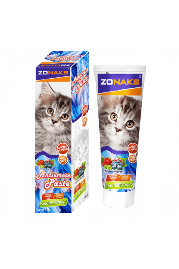 ZONAKS ANTISTRESS CAT 100 GR ( ORMAN MEYVELI) 12'li