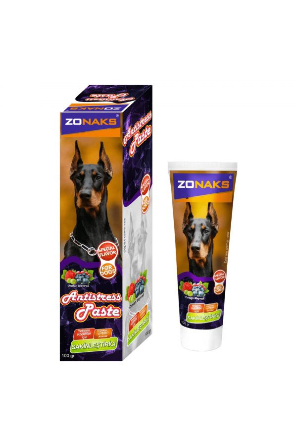 ZONAKS ANTISTRESS DOG 100 GR ( ORMAN MEYVELI) 12'li