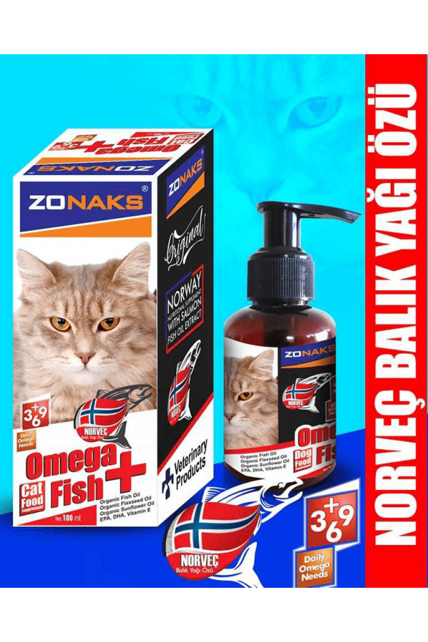 ZONAKS OMEGA FISH CAT 100 ML 6'lı