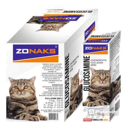 ZONAKS CAT GLUCOSAMINE 50 ML 6'lı - 1