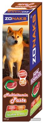 ZONAKS MEATY MULTİVİTAMİN DOG PASTE 100 ML 12'li - 1